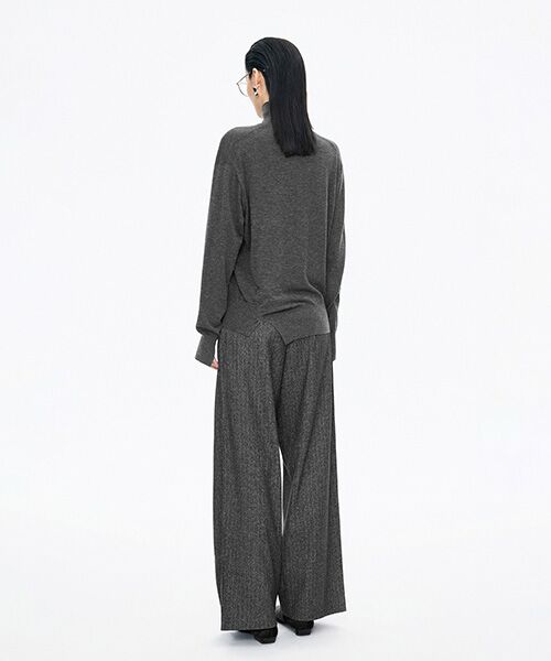 JNBY / ジェーエヌビーワイ スラックス・ドレスパンツ | Elegant Stripe Trousers | 詳細7