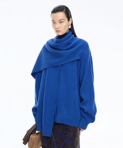 JNBY / ジェーエヌビーワイ カーディガン・ボレロ | Scarf Design Knit Cardigan / スカーフニットカーディガン