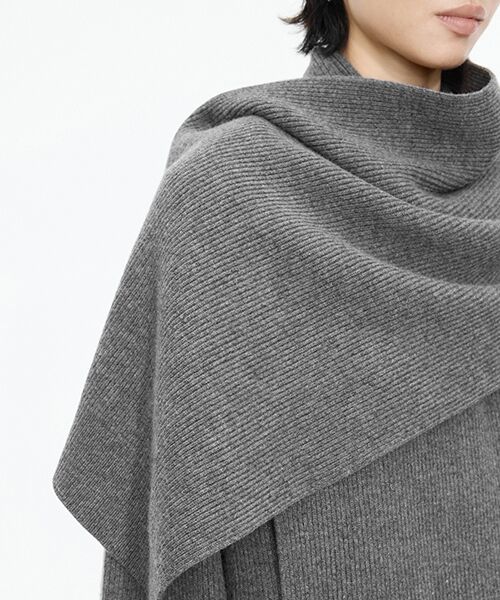 JNBY / ジェーエヌビーワイ カーディガン・ボレロ | Scarf Design Knit Cardigan / スカーフニットカーディガン | 詳細2