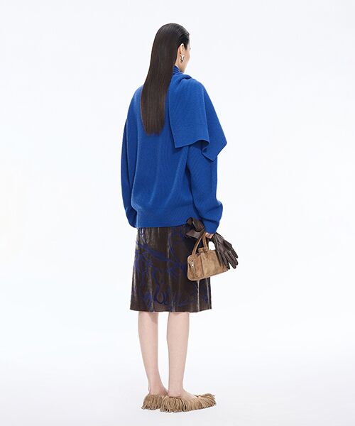 JNBY / ジェーエヌビーワイ カーディガン・ボレロ | Scarf Design Knit Cardigan / スカーフニットカーディガン | 詳細27