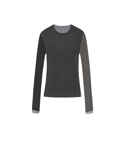 JNBY / ジェーエヌビーワイ ニット・セーター | Color-block Knit Pullover / カラーブロックニットプルオーバー | 詳細3
