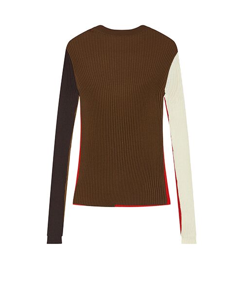 JNBY / ジェーエヌビーワイ ニット・セーター | Color-block Knit Pullover / カラーブロックニットプルオーバー | 詳細11