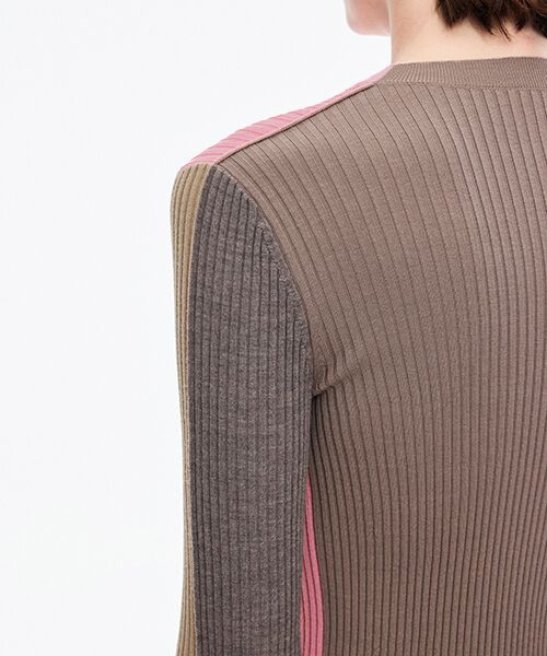 JNBY / ジェーエヌビーワイ ニット・セーター | Color-block Knit Pullover / カラーブロックニットプルオーバー | 詳細14
