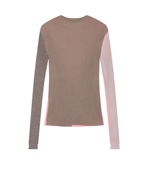 JNBY / ジェーエヌビーワイ ニット・セーター | Color-block Knit Pullover / カラーブロックニットプルオーバー | 詳細16
