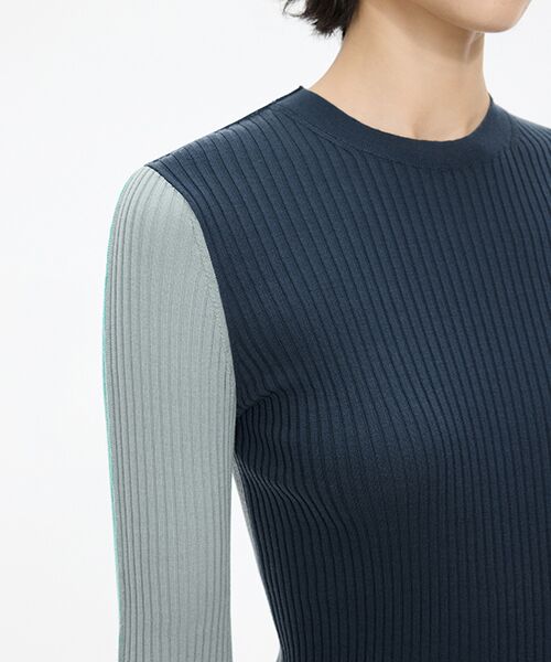 JNBY / ジェーエヌビーワイ ニット・セーター | Color-block Knit Pullover / カラーブロックニットプルオーバー | 詳細18