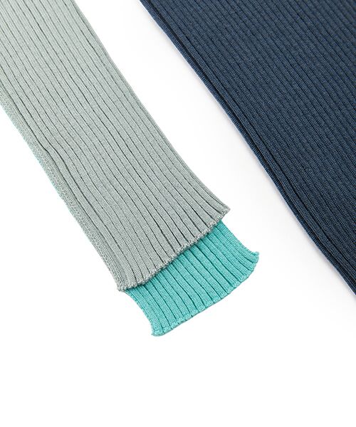 JNBY / ジェーエヌビーワイ ニット・セーター | Color-block Knit Pullover / カラーブロックニットプルオーバー | 詳細23