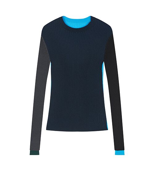 JNBY / ジェーエヌビーワイ ニット・セーター | Color-block Knit Pullover / カラーブロックニットプルオーバー | 詳細26