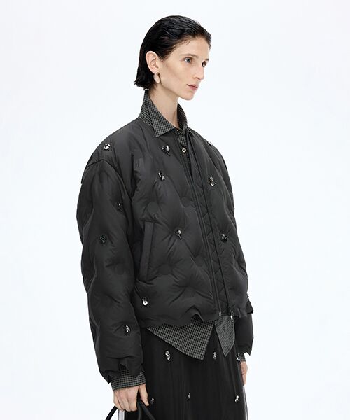 JNBY / ジェーエヌビーワイ ダウンジャケット・ベスト | Beaded Air Down Jacket | 詳細1