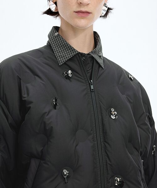JNBY / ジェーエヌビーワイ ダウンジャケット・ベスト | Beaded Air Down Jacket | 詳細2