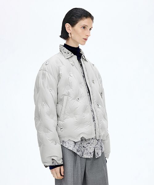 JNBY / ジェーエヌビーワイ ダウンジャケット・ベスト | Beaded Air Down Jacket | 詳細11
