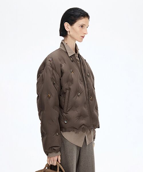 JNBY / ジェーエヌビーワイ ダウンジャケット・ベスト | Beaded Air Down Jacket | 詳細19