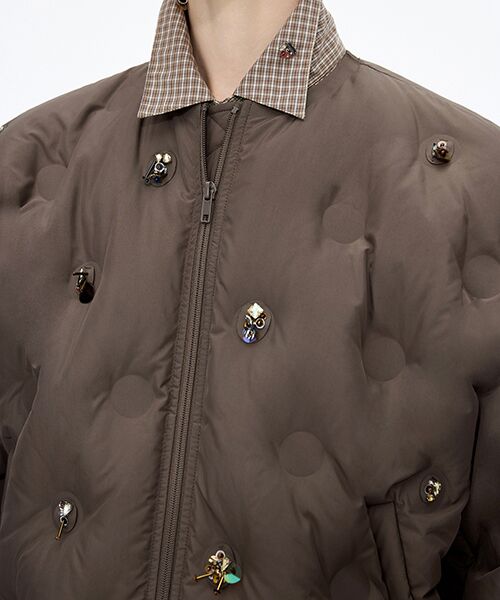 JNBY / ジェーエヌビーワイ ダウンジャケット・ベスト | Beaded Air Down Jacket | 詳細20