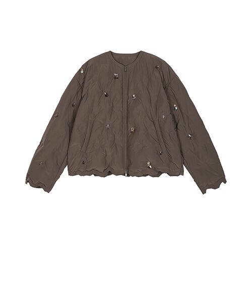 JNBY / ジェーエヌビーワイ ダウンジャケット・ベスト | Beaded Air Down Jacket | 詳細25