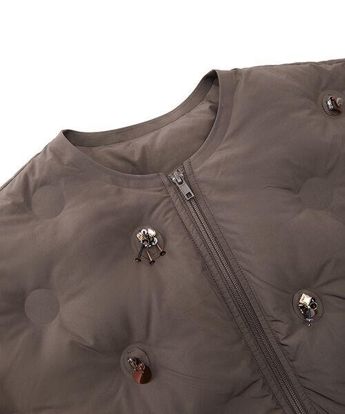 JNBY / ジェーエヌビーワイ ダウンジャケット・ベスト | Beaded Air Down Jacket | 詳細27