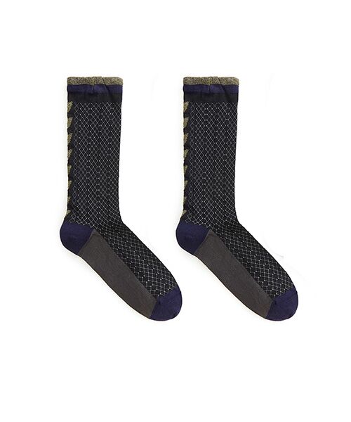 JNBY / ジェーエヌビーワイ ソックス | Luminous Plaid Socks / ソックス | 詳細1