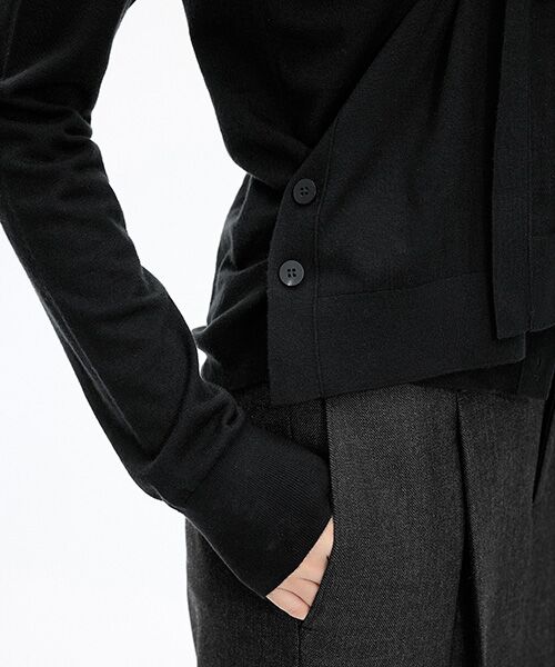 JNBY / ジェーエヌビーワイ ニット・セーター | Embrace Wool Cardigan | 詳細3