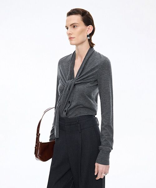 JNBY / ジェーエヌビーワイ ニット・セーター | Embrace Wool Cardigan | 詳細10