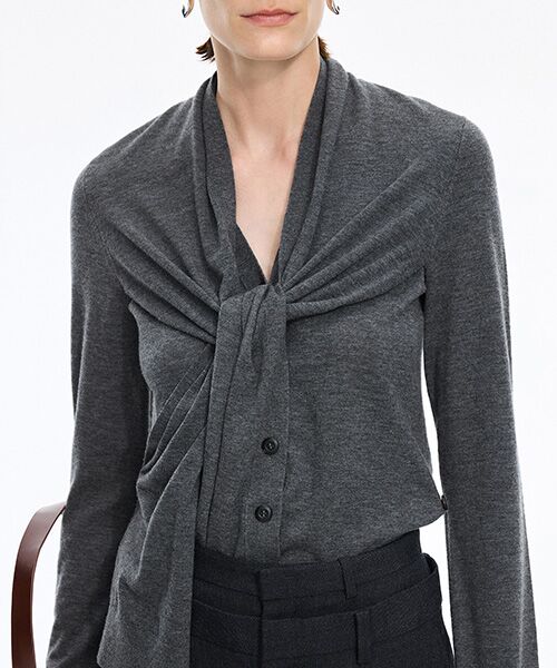 JNBY / ジェーエヌビーワイ ニット・セーター | Embrace Wool Cardigan | 詳細12