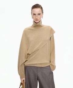 JNBY / ジェーエヌビーワイ ニット・セーター | Drift Poncho Sweater / ポンチョセーター