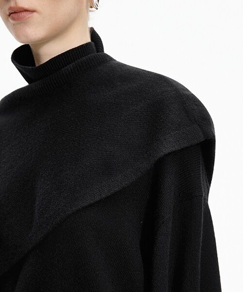 JNBY / ジェーエヌビーワイ ニット・セーター | Drift Poncho Sweater / ポンチョセーター | 詳細3