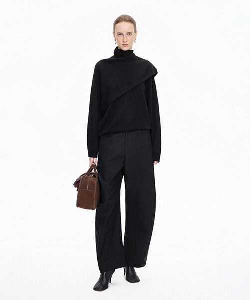 JNBY / ジェーエヌビーワイ ニット・セーター | Drift Poncho Sweater / ポンチョセーター | 詳細4