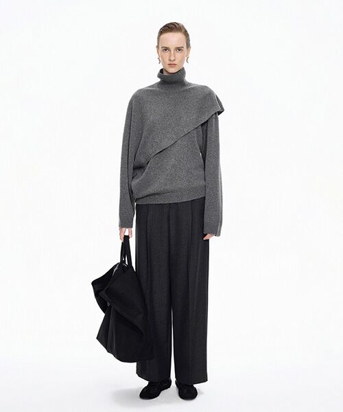 JNBY / ジェーエヌビーワイ ニット・セーター | Drift Poncho Sweater / ポンチョセーター | 詳細13