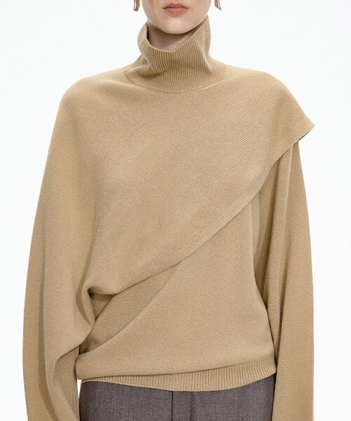 JNBY / ジェーエヌビーワイ ニット・セーター | Drift Poncho Sweater / ポンチョセーター | 詳細23