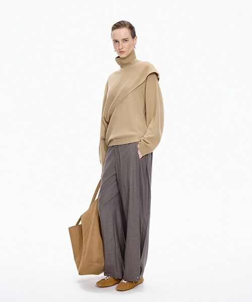 JNBY / ジェーエヌビーワイ ニット・セーター | Drift Poncho Sweater / ポンチョセーター | 詳細26