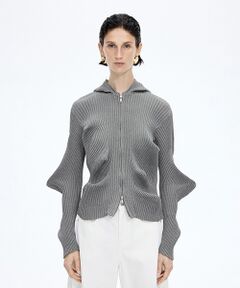JNBY / ジェーエヌビーワイ ニット・セーター | Signature Sculpted Zip-up Cardigan / ジップアップカーディガン