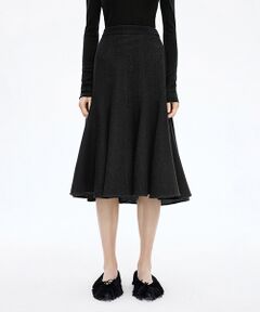 JNBY / ジェーエヌビーワイ ミニ・ひざ丈スカート | Herringbone Mermaid Skirt / ヘリンボーン マーメイドスカート