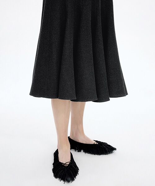 JNBY / ジェーエヌビーワイ ミニ・ひざ丈スカート | Herringbone Mermaid Skirt / ヘリンボーン マーメイドスカート | 詳細3