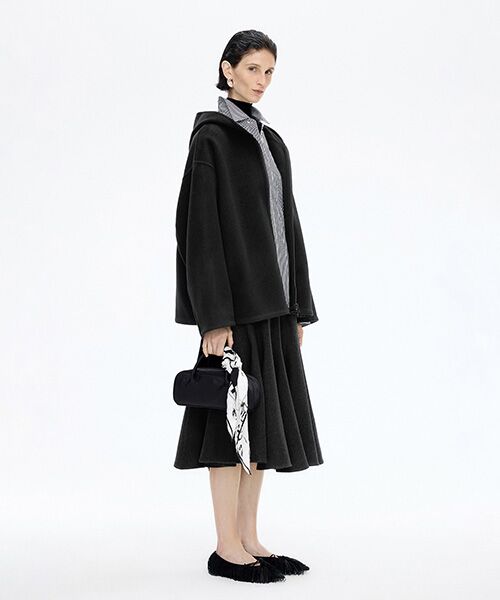 JNBY / ジェーエヌビーワイ ミニ・ひざ丈スカート | Herringbone Mermaid Skirt / ヘリンボーン マーメイドスカート | 詳細6