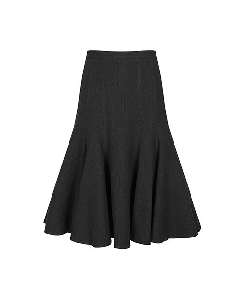 JNBY / ジェーエヌビーワイ ミニ・ひざ丈スカート | Herringbone Mermaid Skirt / ヘリンボーン マーメイドスカート | 詳細8