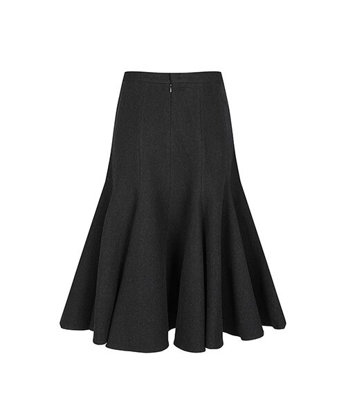 JNBY / ジェーエヌビーワイ ミニ・ひざ丈スカート | Herringbone Mermaid Skirt / ヘリンボーン マーメイドスカート | 詳細9