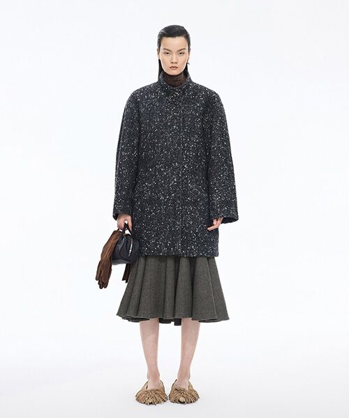 JNBY / ジェーエヌビーワイ ミニ・ひざ丈スカート | Herringbone Mermaid Skirt / ヘリンボーン マーメイドスカート | 詳細20