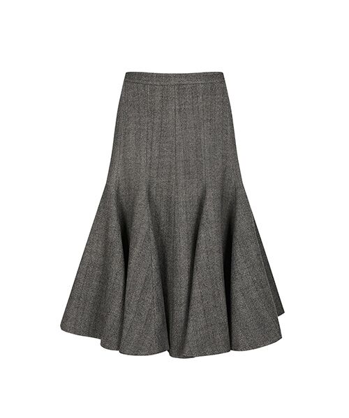 JNBY / ジェーエヌビーワイ ミニ・ひざ丈スカート | Herringbone Mermaid Skirt / ヘリンボーン マーメイドスカート | 詳細21