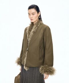 JNBY / ジェーエヌビーワイ ダウンジャケット・ベスト | Fur-trimmed Down Jacket