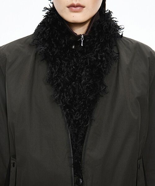 JNBY / ジェーエヌビーワイ ダウンジャケット・ベスト | Fur-trimmed Down Jacket | 詳細3