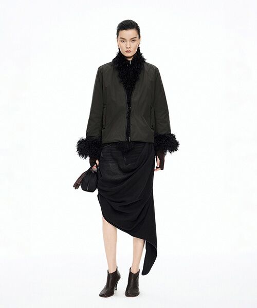 JNBY / ジェーエヌビーワイ ダウンジャケット・ベスト | Fur-trimmed Down Jacket | 詳細4