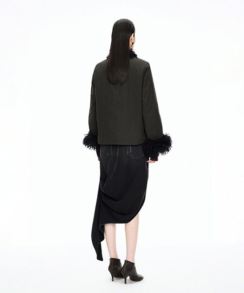 JNBY / ジェーエヌビーワイ ダウンジャケット・ベスト | Fur-trimmed Down Jacket | 詳細7