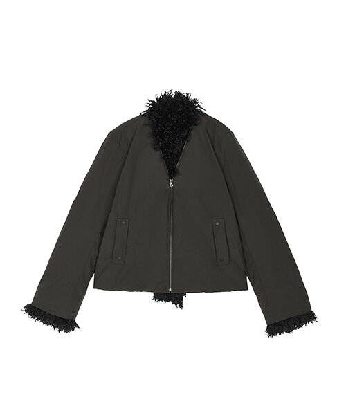 JNBY / ジェーエヌビーワイ ダウンジャケット・ベスト | Fur-trimmed Down Jacket | 詳細8