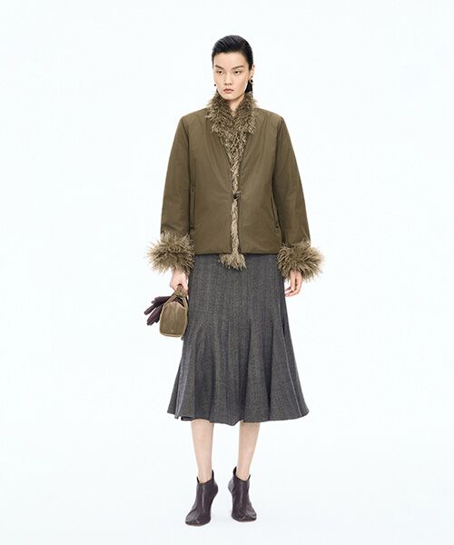 JNBY / ジェーエヌビーワイ ダウンジャケット・ベスト | Fur-trimmed Down Jacket | 詳細14