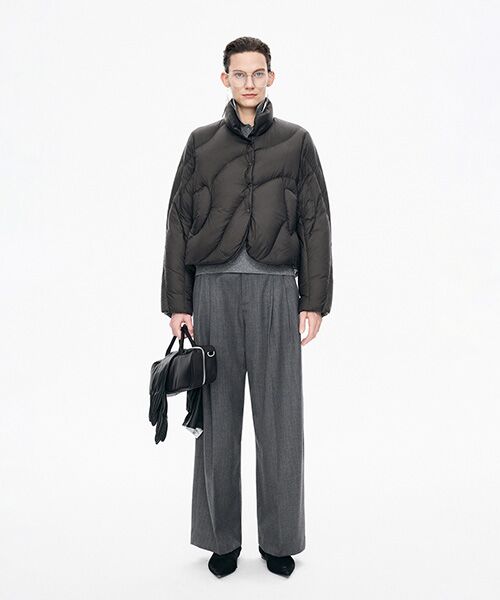 JNBY / ジェーエヌビーワイ ダウンジャケット・ベスト | Curved Quilted Down Jacket | 詳細4