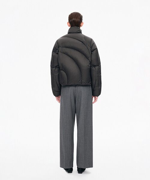 JNBY / ジェーエヌビーワイ ダウンジャケット・ベスト | Curved Quilted Down Jacket | 詳細6