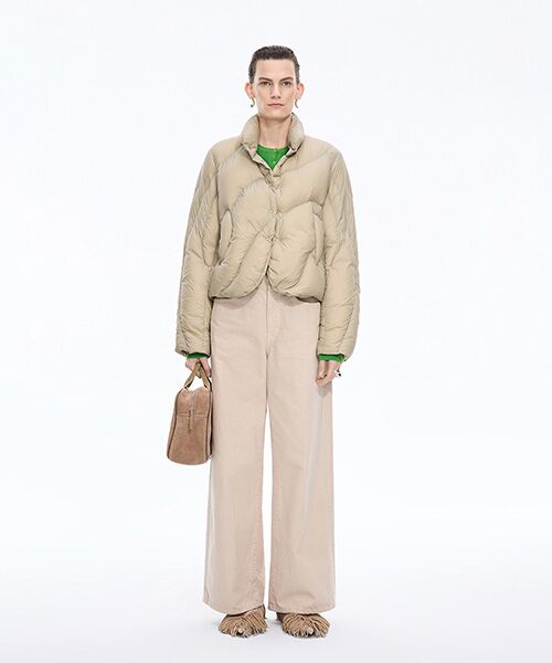 JNBY / ジェーエヌビーワイ ダウンジャケット・ベスト | Curved Quilted Down Jacket | 詳細11