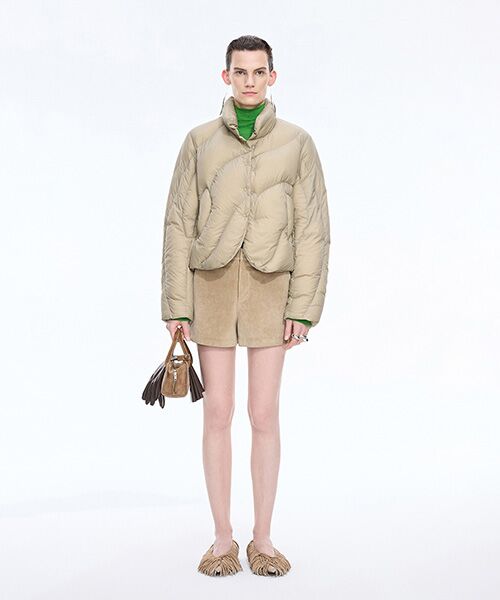 JNBY / ジェーエヌビーワイ ダウンジャケット・ベスト | Curved Quilted Down Jacket | 詳細14