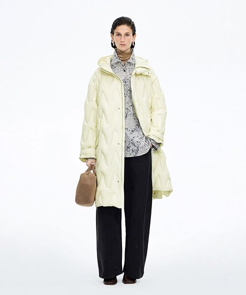 JNBY / ジェーエヌビーワイ ダウンジャケット・ベスト | Matte Long Quilted Down | 詳細1