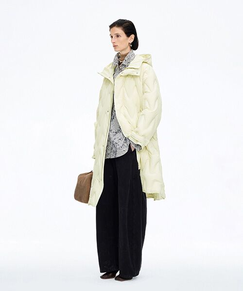 JNBY / ジェーエヌビーワイ ダウンジャケット・ベスト | Matte Long Quilted Down | 詳細2