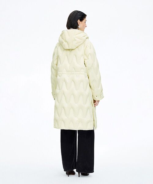 JNBY / ジェーエヌビーワイ ダウンジャケット・ベスト | Matte Long Quilted Down | 詳細3