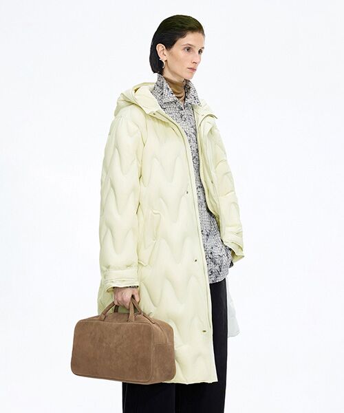 JNBY / ジェーエヌビーワイ ダウンジャケット・ベスト | Matte Long Quilted Down | 詳細4